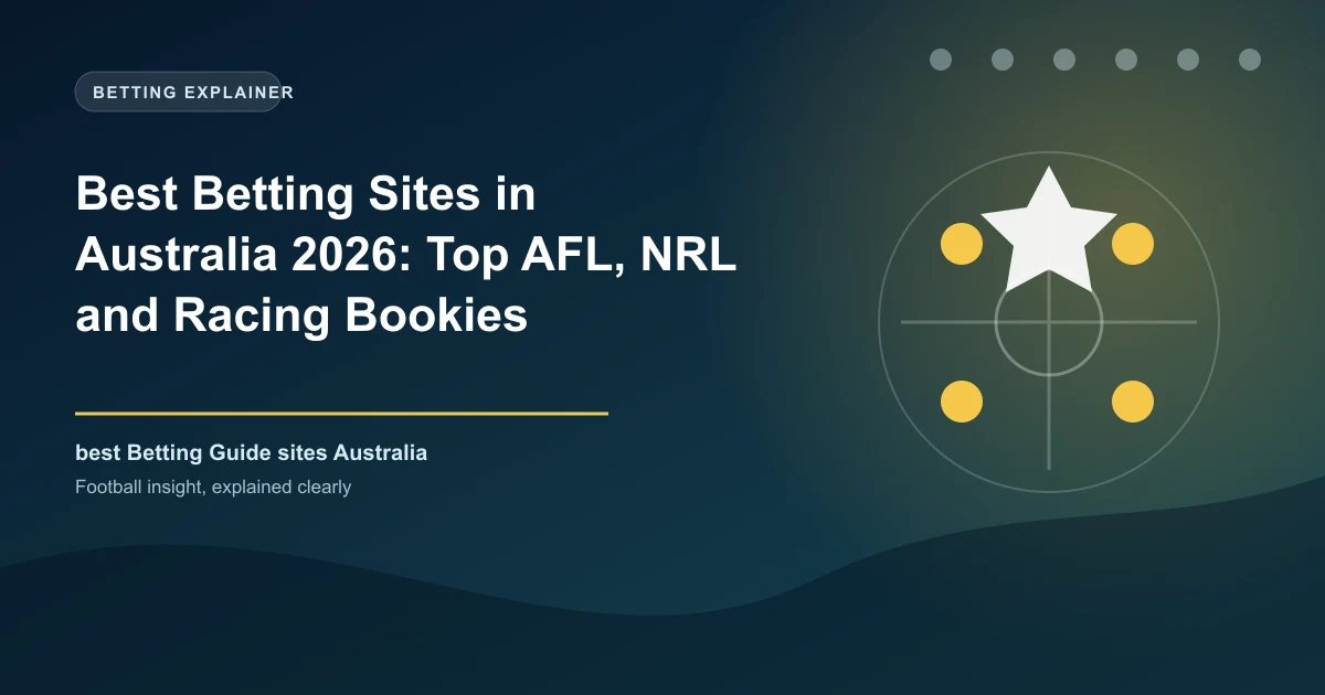Best Betting Sites in Australia 2026: Top AFL, NRL and Racing Bookies