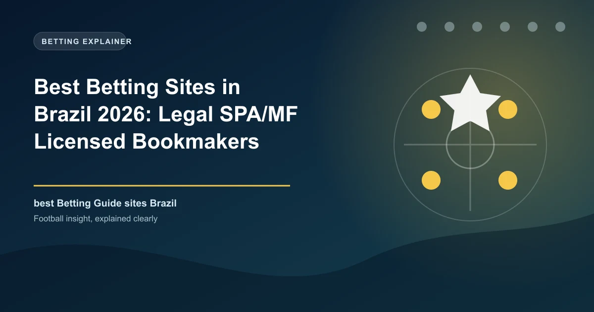 Best Betting Sites in Brazil 2026: Legal SPA/MF Licensed Bookmakers Ranked