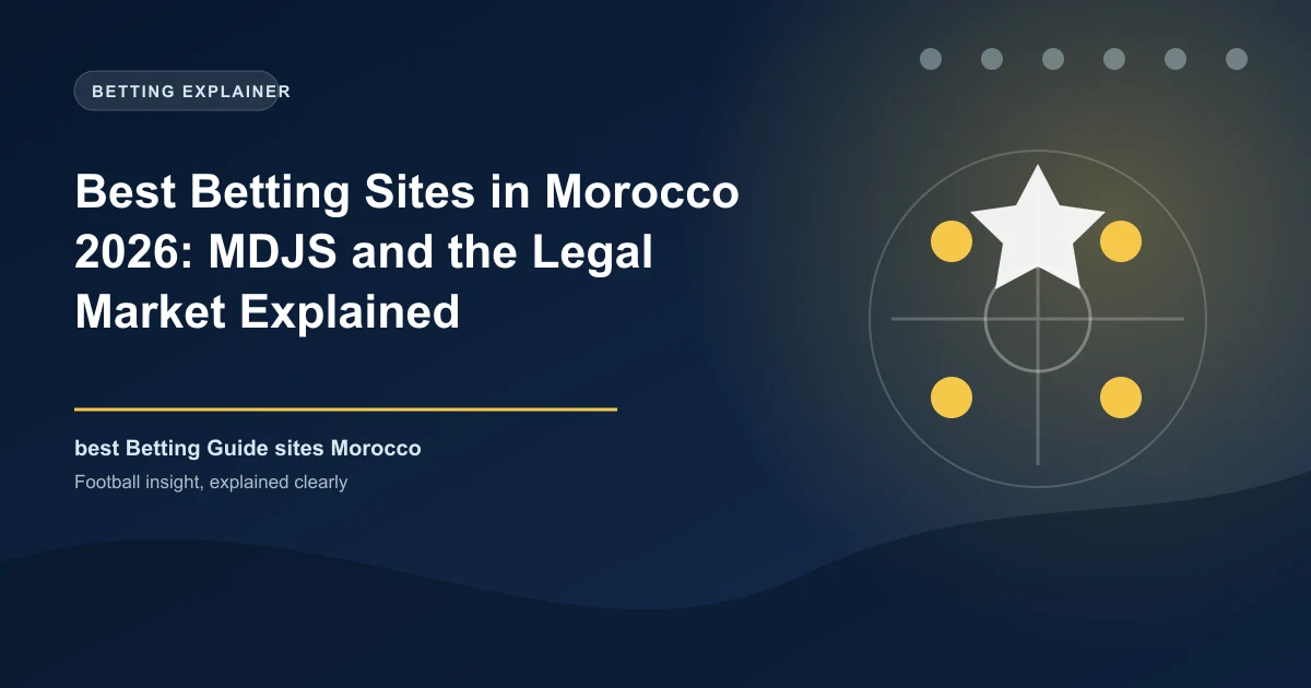 Best Betting Sites in Morocco 2026: MDJS and the Legal Market Explained