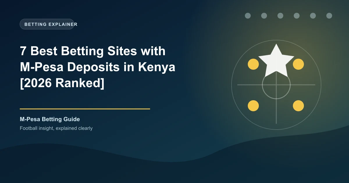7 Best Betting Sites with M-Pesa Deposits in Kenya [2026 Ranked]