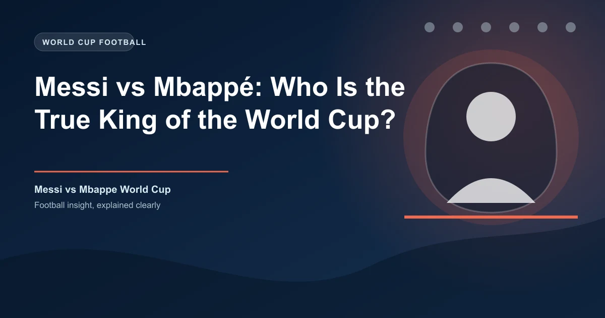 Messi vs Mbappé: Who Is the True King of the World Cup?