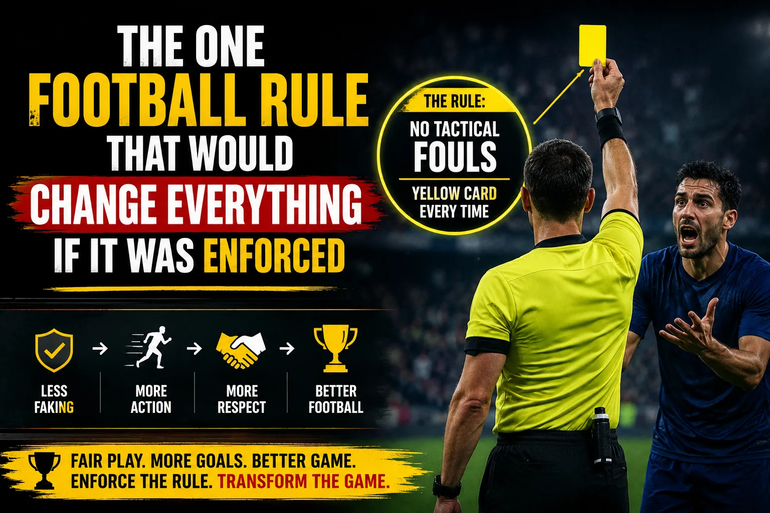 The One Football Rule That Would Change Everything if It Was Enforced | WinFulltime