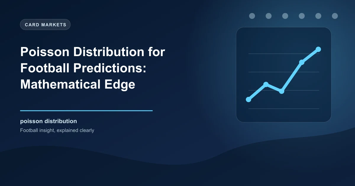 Poisson Distribution for Football Predictions: Mathematical Edge